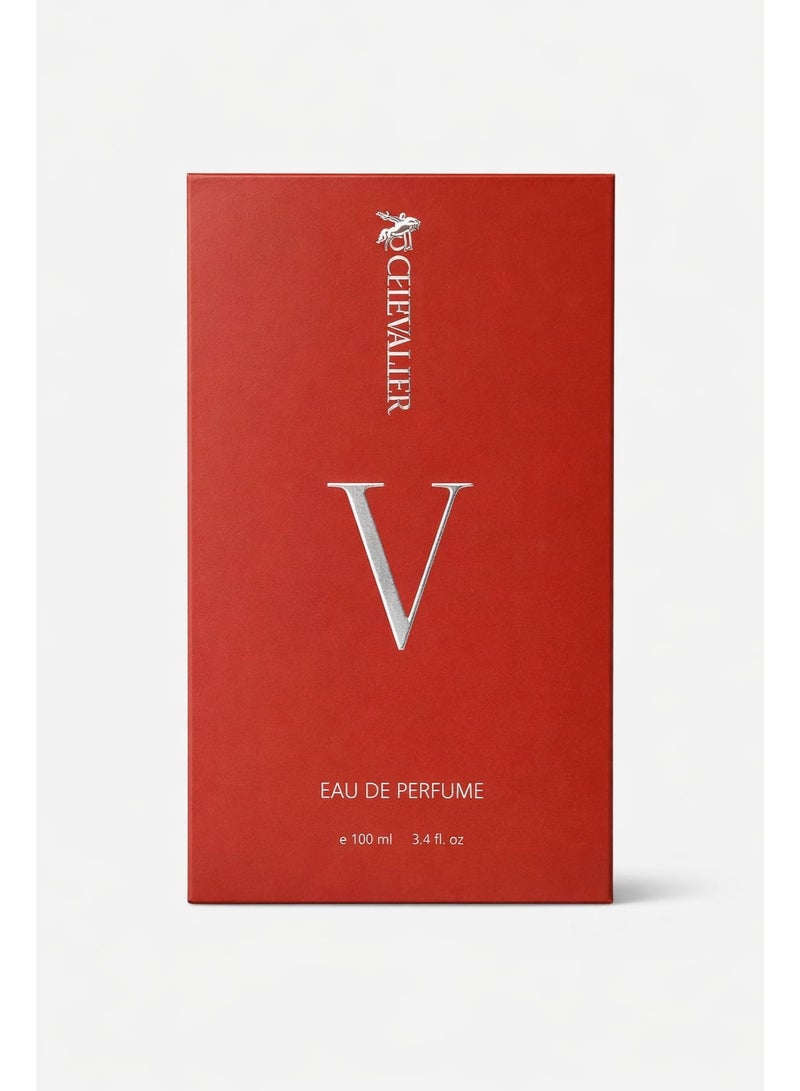 CHEVALIER PERFUMES Chevalier V Eau de Parfum 100ml – Long Lasting Premium Fragrance for Men & Women - Image 2